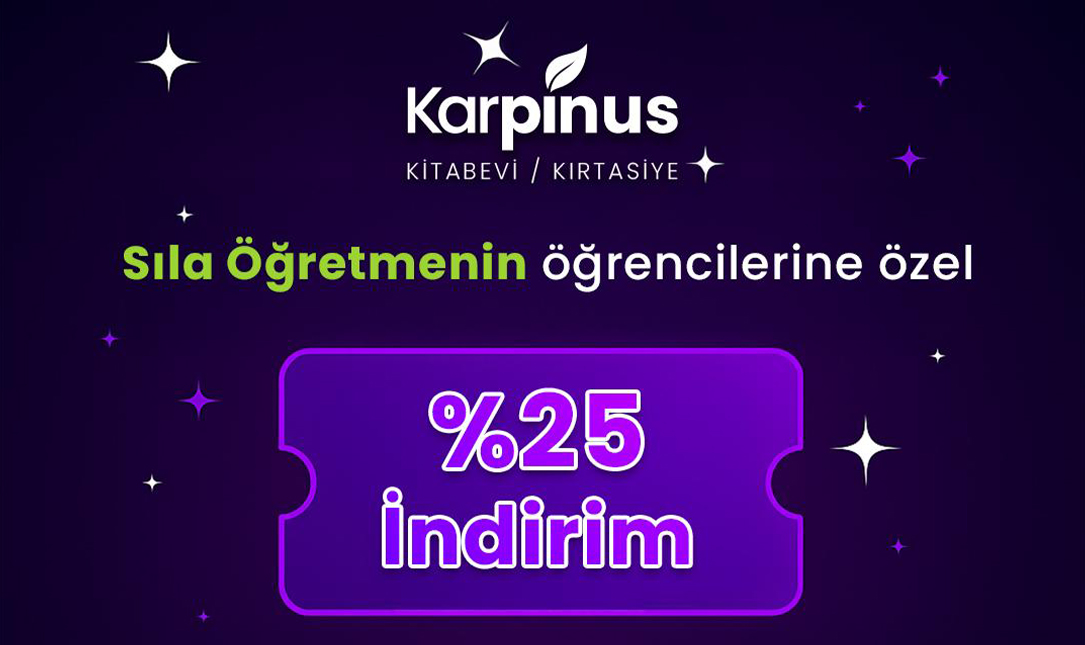 Karpinus Kitabevi / Kırtasiye İndirimi